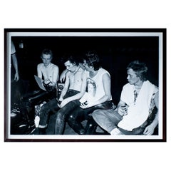 Sex Pistols Backstage, Iconic Large Photo by Dennis Morris, #1 of Edition of 5