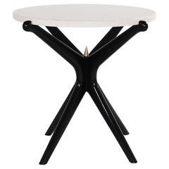 Ebonized Gazelle End Table