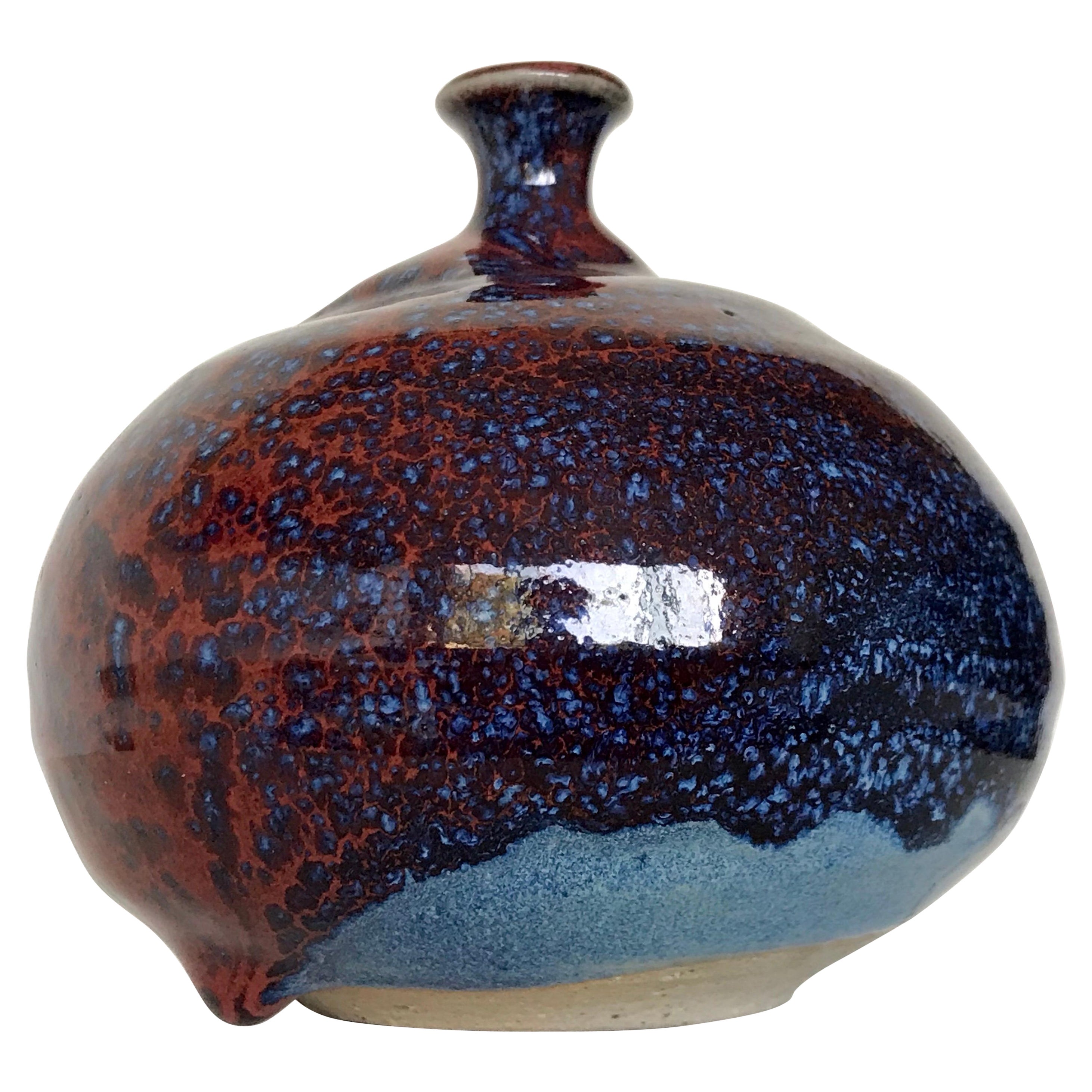 Susan Harnly Peterson Studio Pottery Weed Vase