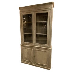 Used Early/Pre 1900 French Display Cabinet / Tallboy