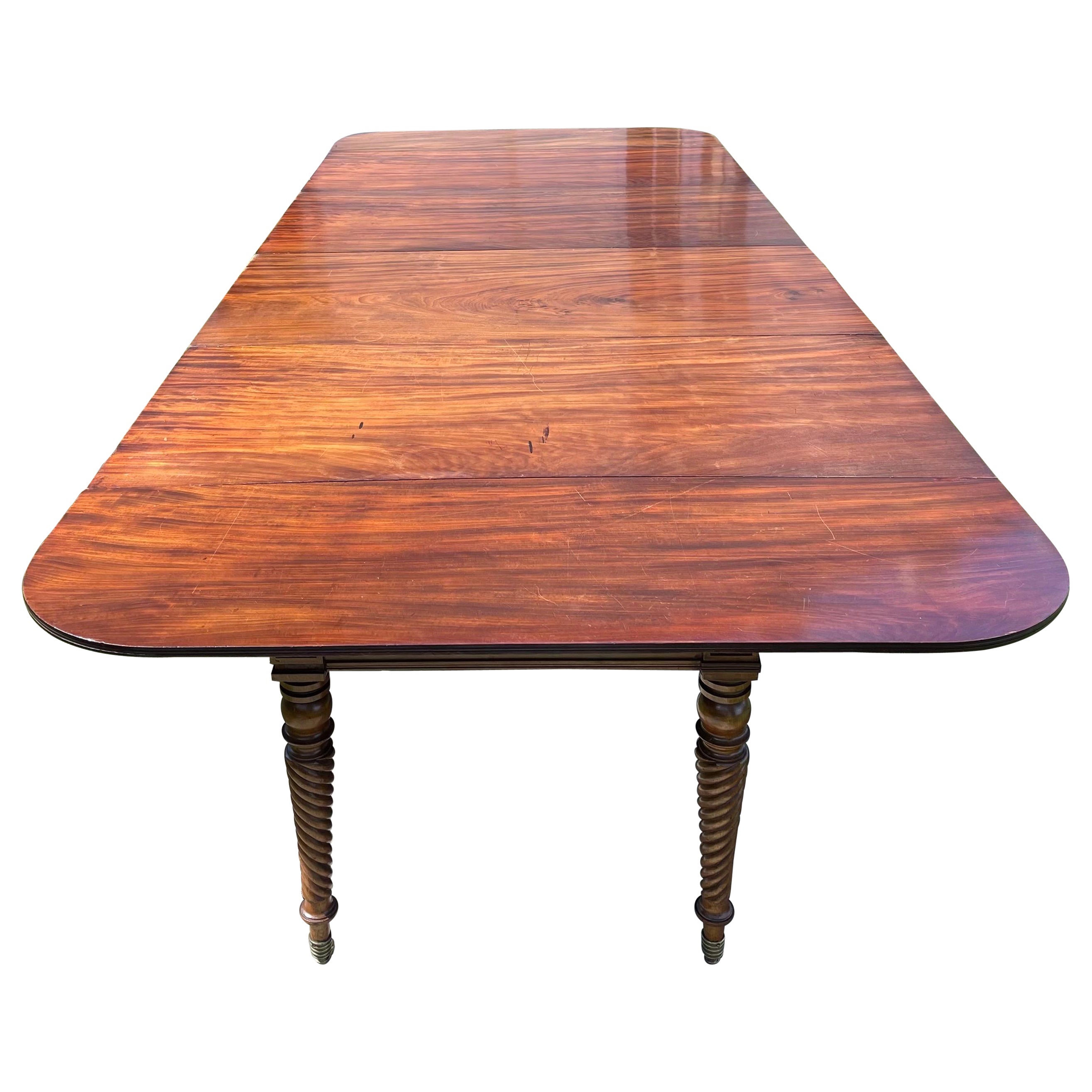 Federal Period Mahogany Dining Table 
