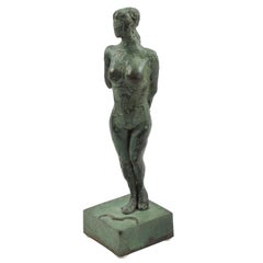 French Art Deco Bronze Sculpture Artemis Diana the Huntress