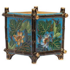 Antique Aesthetic Mouvement Cache-Pot by L'Escalier de Cristal, circa 1870-75