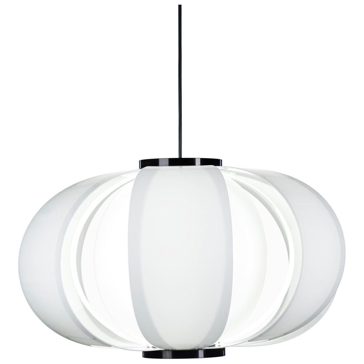 Large 'Disa' Suspension Lamp in White by J.A. Coderch for Tunds For Sale