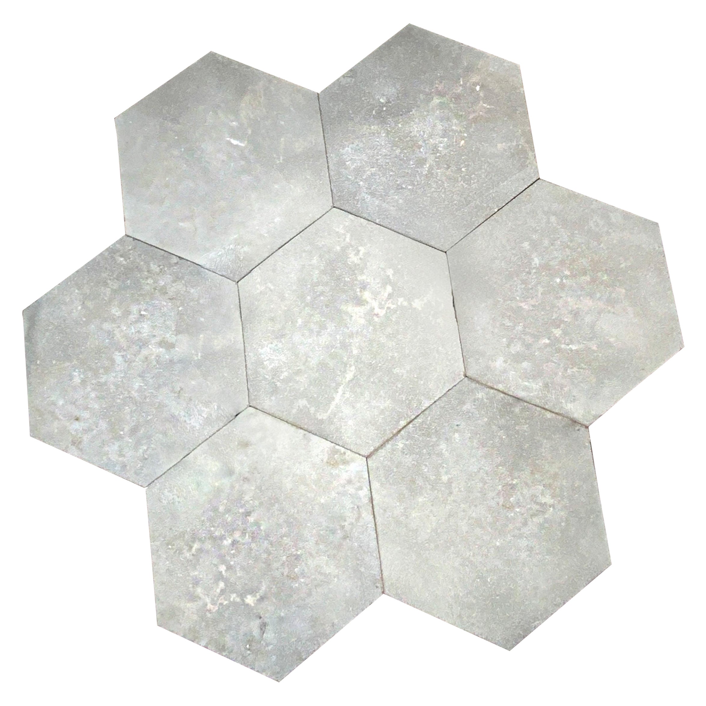 Charcoal Hexagon Tiles
