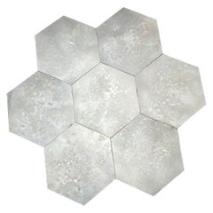 Tiles hexagonaux anthracite