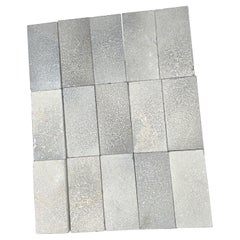 Charcoal Tumble Sandblast Harringbone Tiles