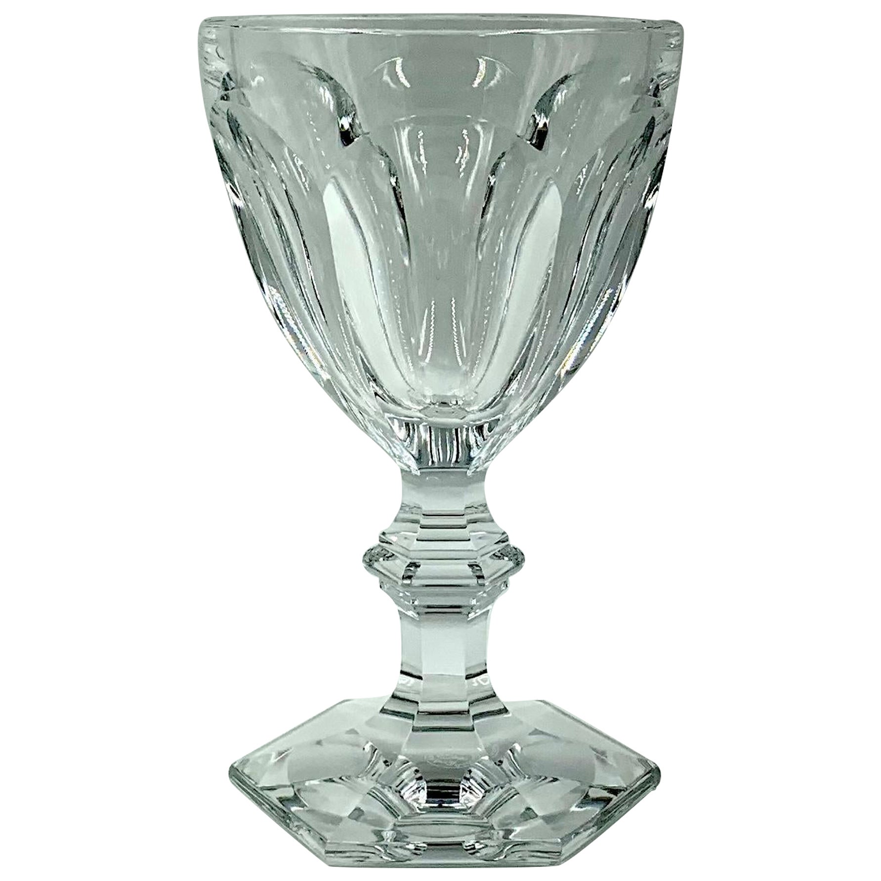 Baccarat Harcourt 1841 36 Piece Set Champagne, Wine, Water, Liqueur Glasses For Sale