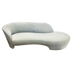 Mid-Century Modern Sculptural Serpentine Cloud Sofa for Directional Furniture
