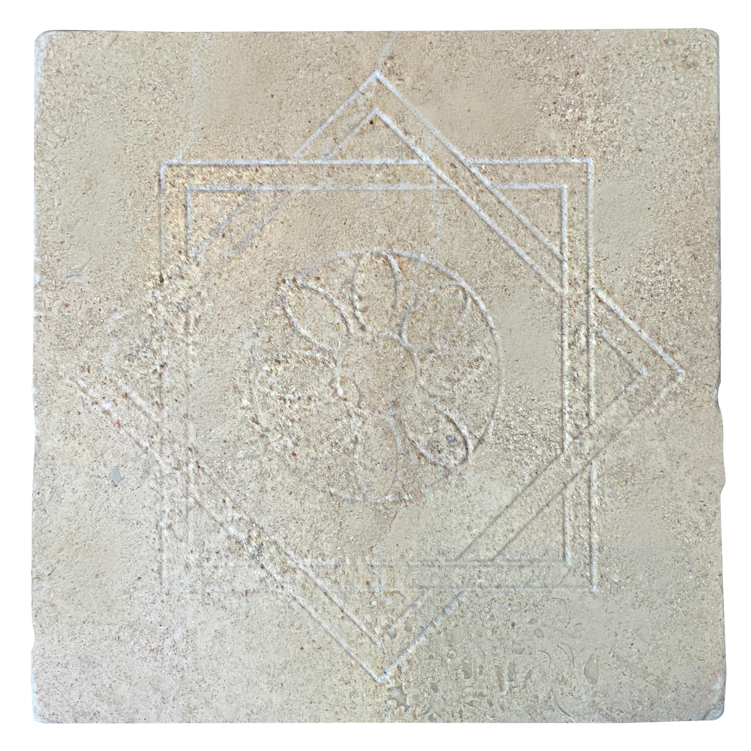 Café Taupe Cathedral Finish Engraved Tiles