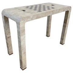 Stone Backgammon/Checkers Table