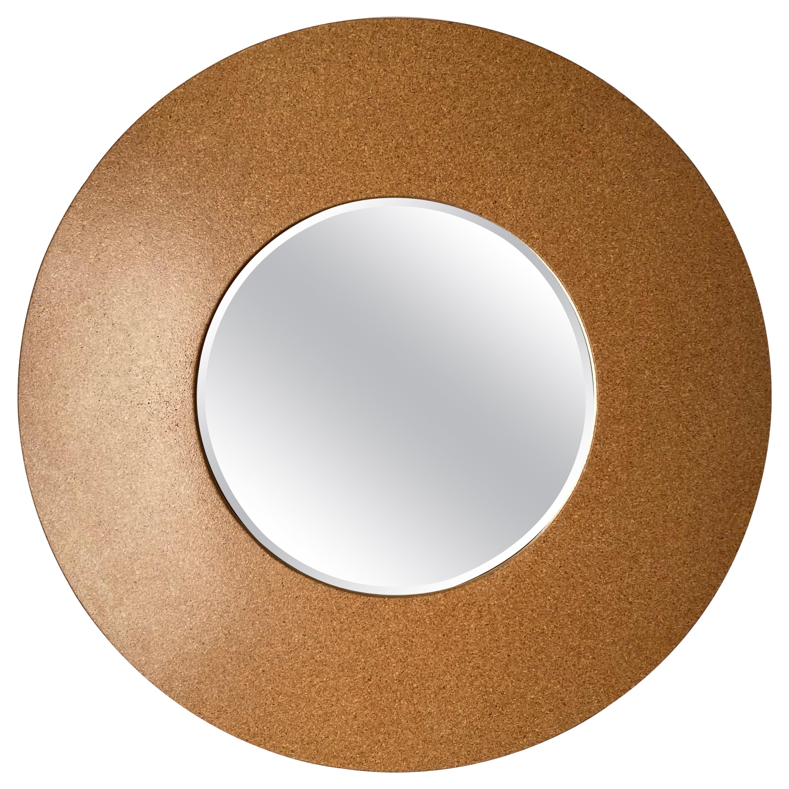 Round Cork Mirror