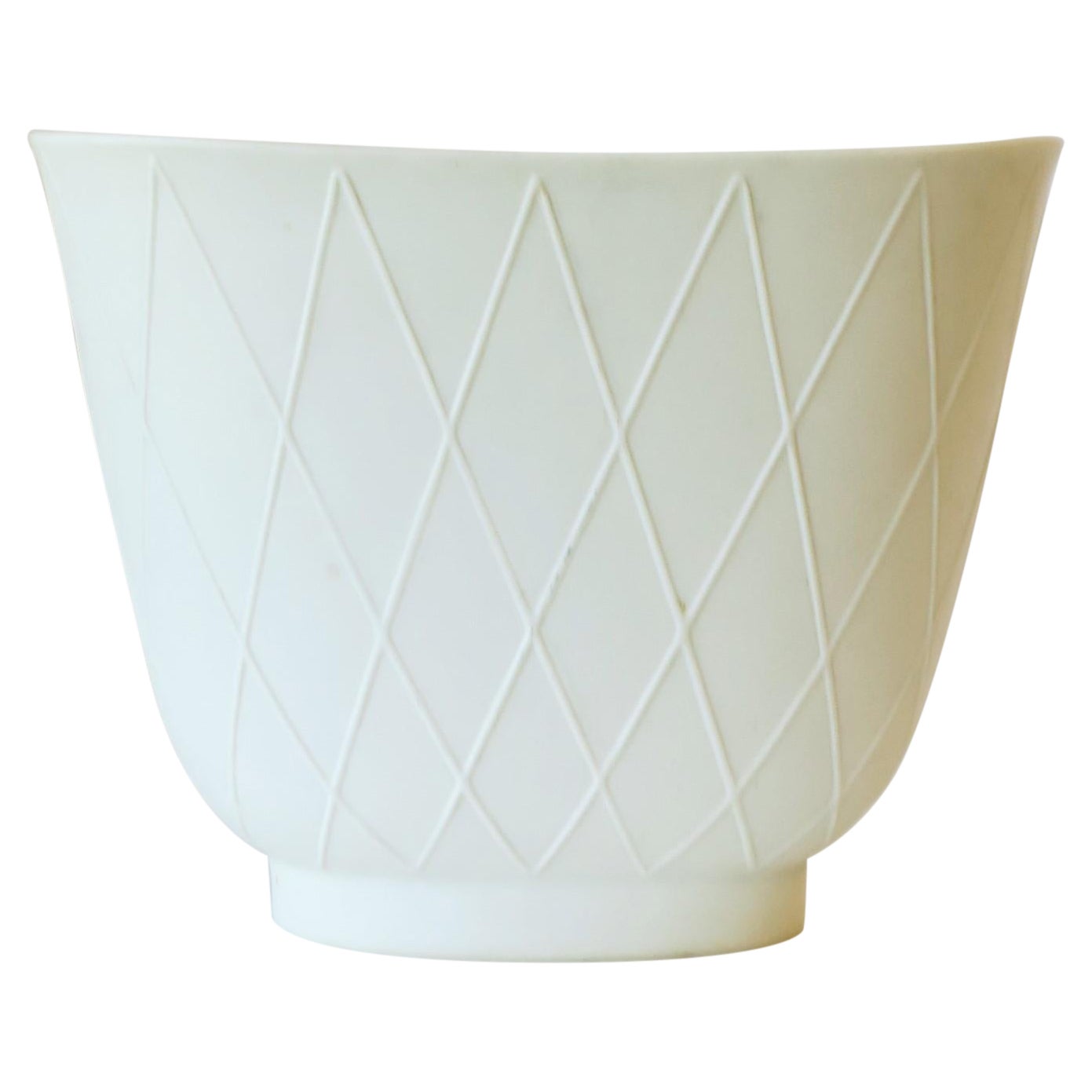 German White Matte Porcelain Vase by Rosenthal, ca. Early 20th C.