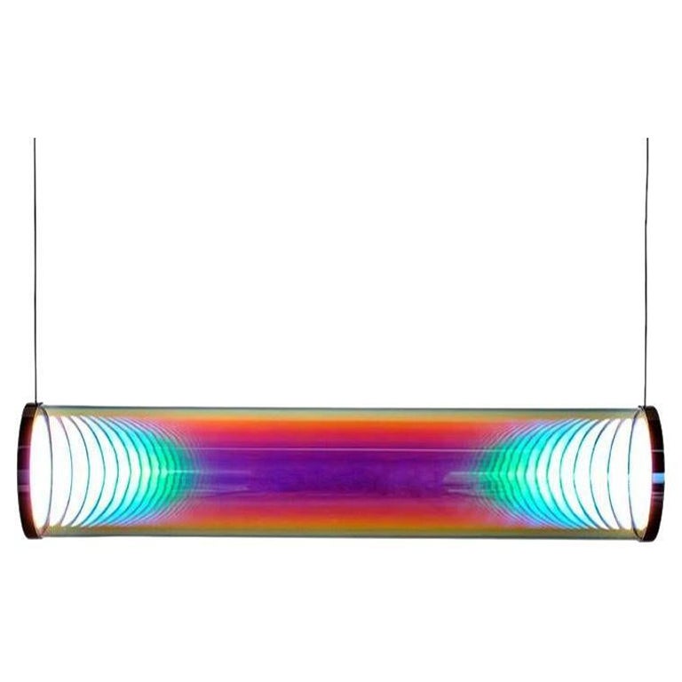 Cyan-Magenta Iris Tube by Sebastian Scherer