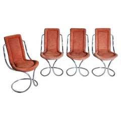 Italian Midcentury Tecnosalotto Chairs 70's