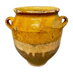 19th C. French Terracotta Confit Pot