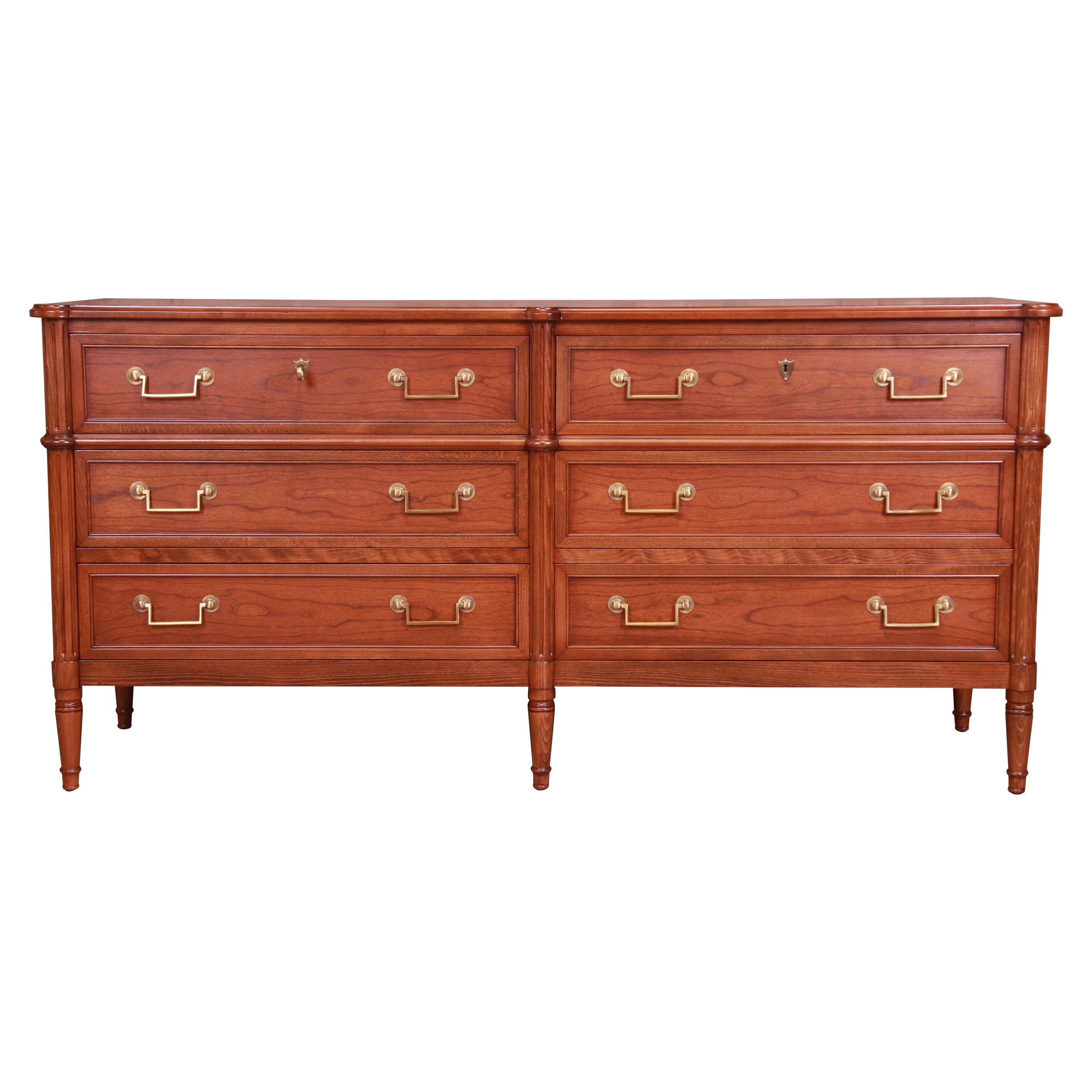 1960s Henredon Louis XVI Style French Regency Dresser For Sale at 1stDibs