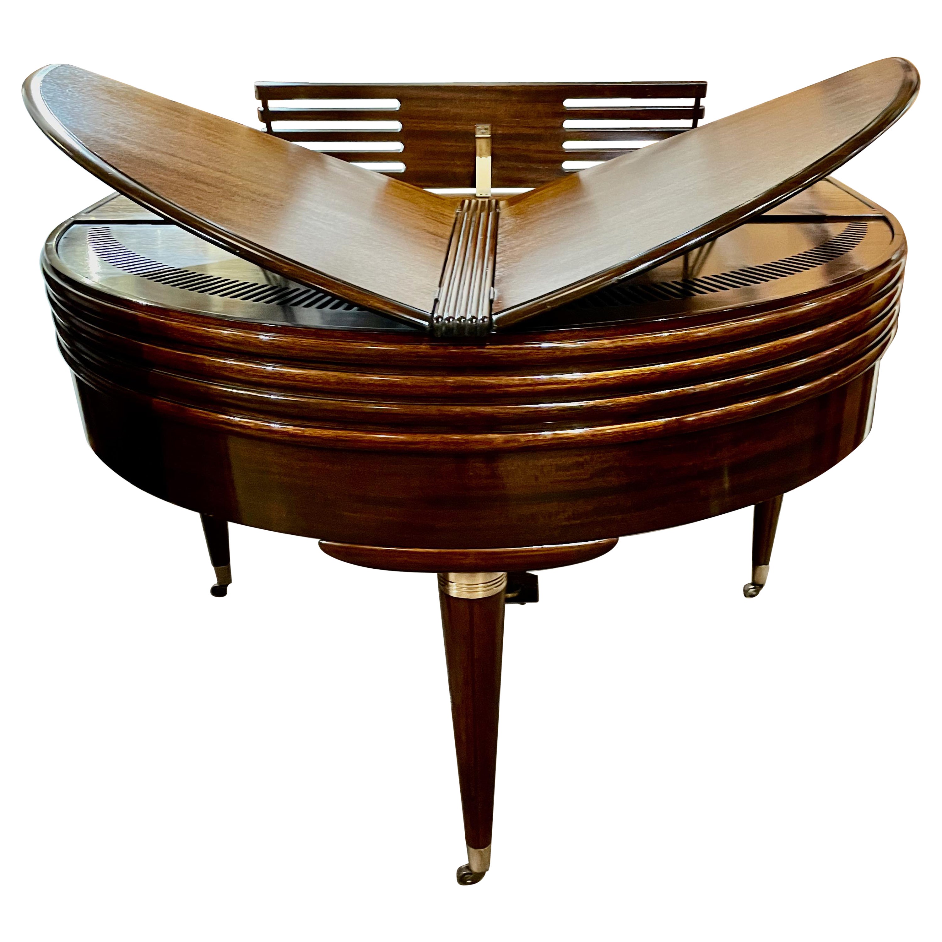 Wurlitzer Butterfly Baby Grand Piano Art Deco Streamline