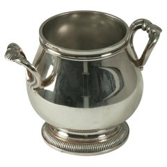 Vintage Sugar Pot in Silver Metal by Christofle, France, XX Century