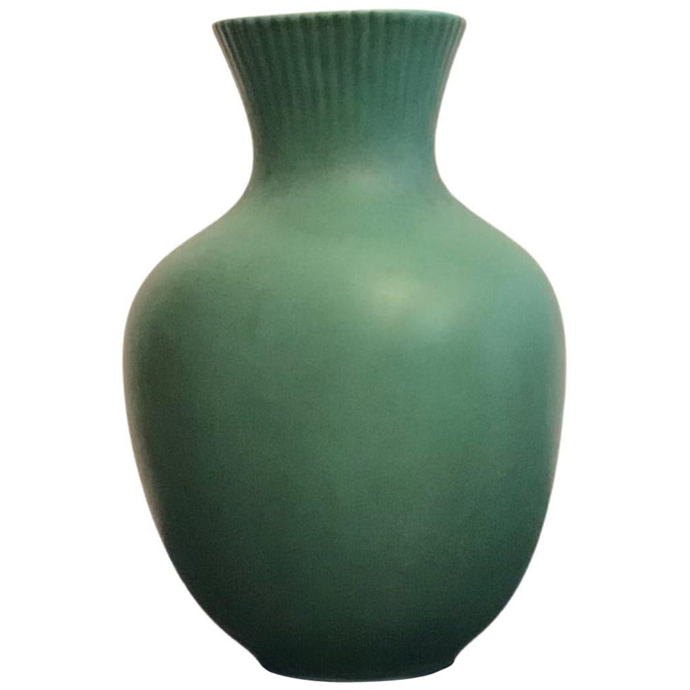 Richard Ginori “Giovanni Gariboldi “Vase Ceramic, 1950, Italy For Sale