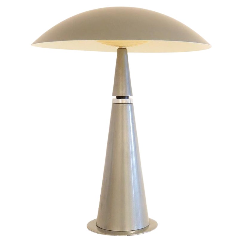 Space Age Table Lamp Aluminor France 1990s