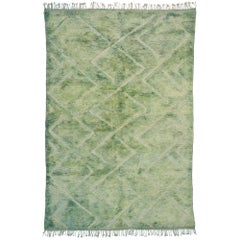 New Contemporary Berber Moroccan Rug with Modern Biophilic Design