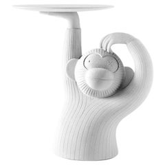White Monkey Side Table by Jaime Hayon