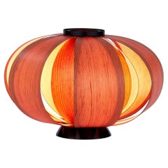 J.A. Lampe de table Disca Mini en bois Coderch pour Tunds