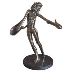 Bronze Sculpture "Wind Dancer" by Tom Bennett