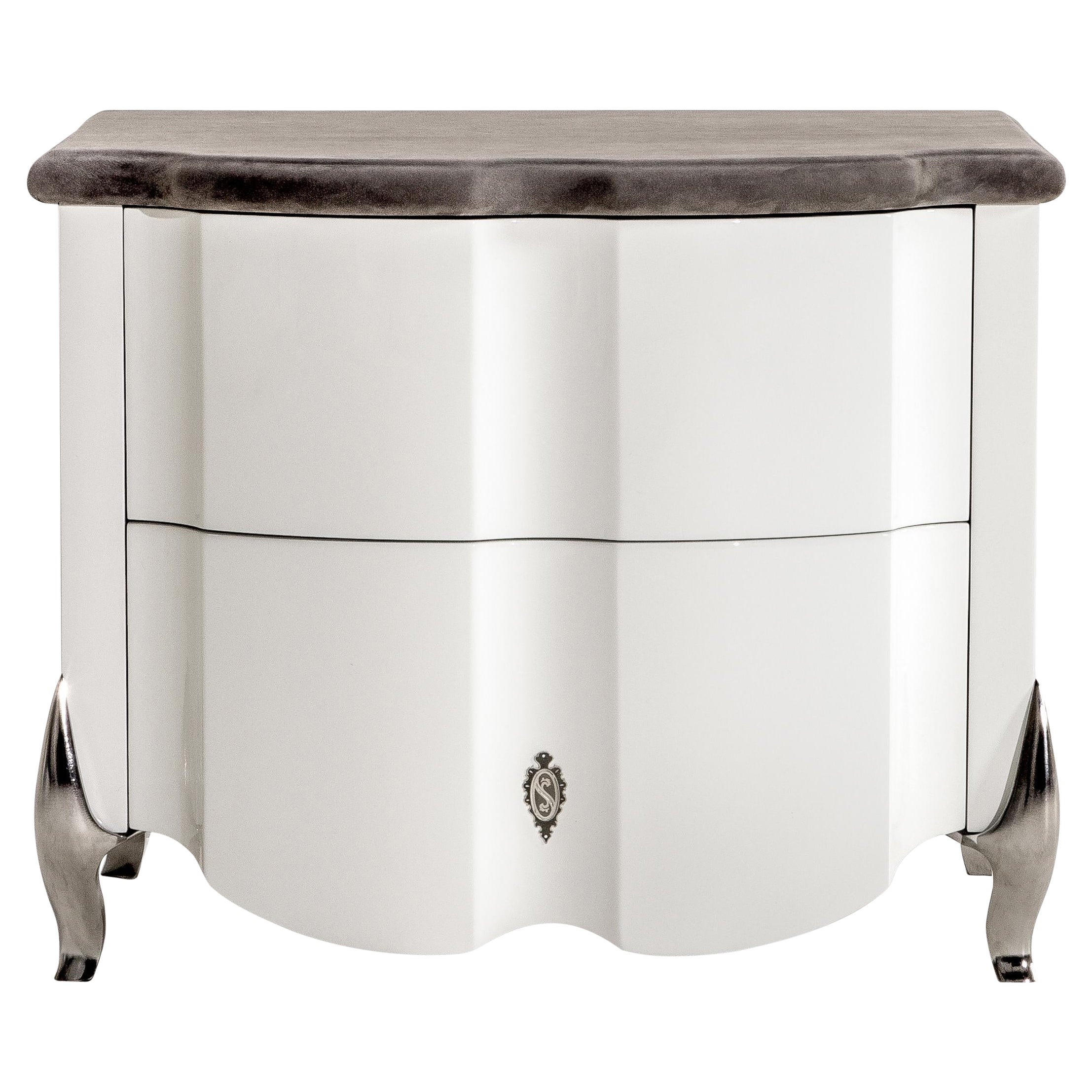 Contemporary Night Table, Made in Italy
