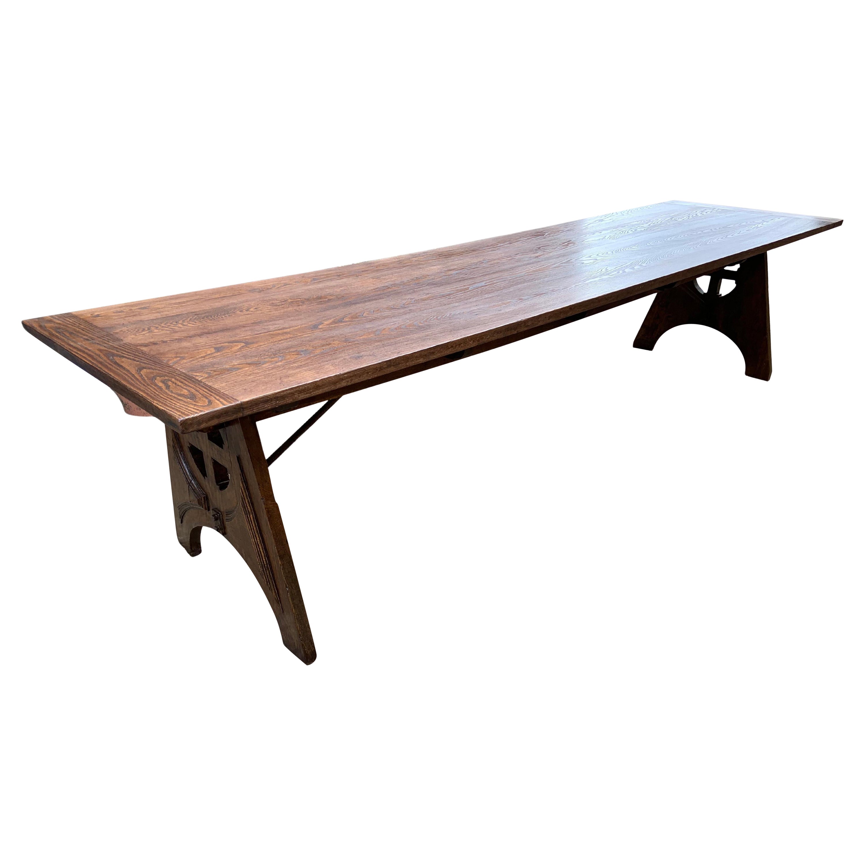 Large Monastery Table For Sale