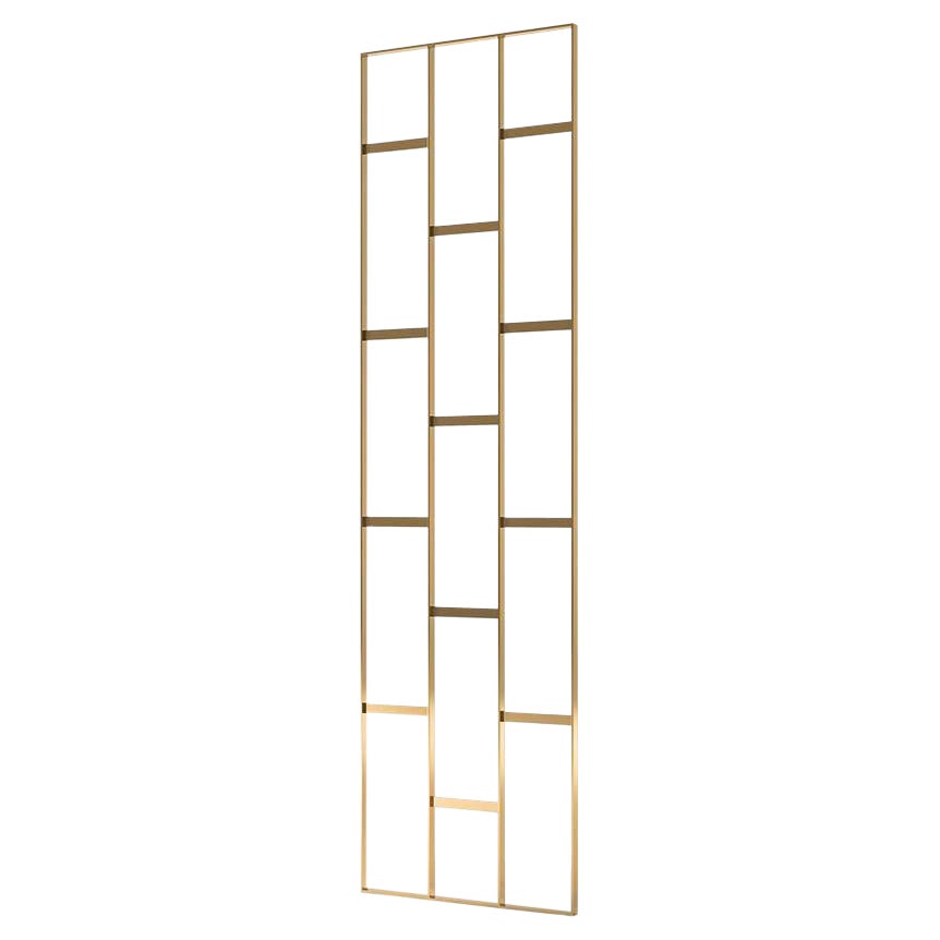 21st Century Carpanese Home Italia Metal Grid Modern, 7949