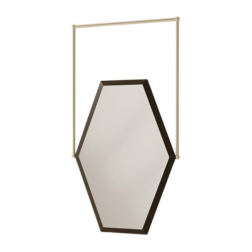 21st Century Carpanese Home Italia Mirror with Metal Modern, 7524 For Sale