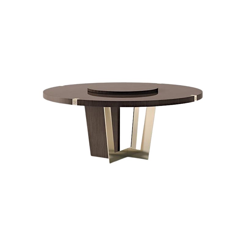 21° Secolo Carpanese Home Italia Tavolo con Gambe in Metallo Moderno, 7965