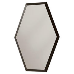 Miroir Carpanese Home Italia du 21e siècle avec cadre en bois moderne, 7574