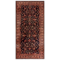 Vintage Persian Sarouk Rug 7' 6'' x 15' 2''