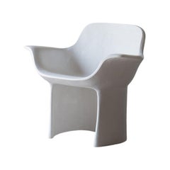 Todo El Bien 'Todo El Mal) Chair in Polished Plaster by Reynold Rodriguez