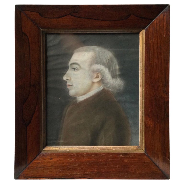 18th Century Pastel Portrait of a Gentleman For Sale