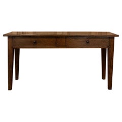 19th Century Rustic Country French Sofa Table, Hall Table