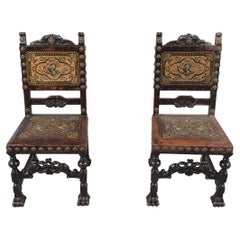 Pair of Antique Baroque Chairs