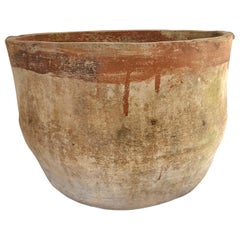 Vintage Mid 20th Century Terracotta Pot From Mexico