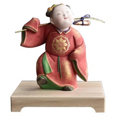 Japanese Traditional Craft "Hakata Doll" / [Shinkyo Nakamura] Work / Sculpture