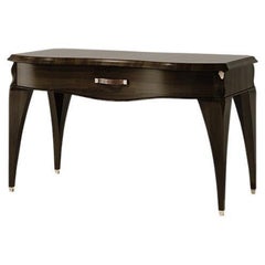 21st Century Carpanese Home Italia Console with Wooden Legs Neoclassic, 6667
