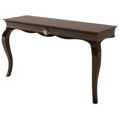 21st Century Carpanese Home Italia Console with Wooden Top Neoclassic, 6333