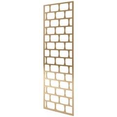 21st Century Carpanese Home Italia Wooden Perforated Panel Modern, 7157