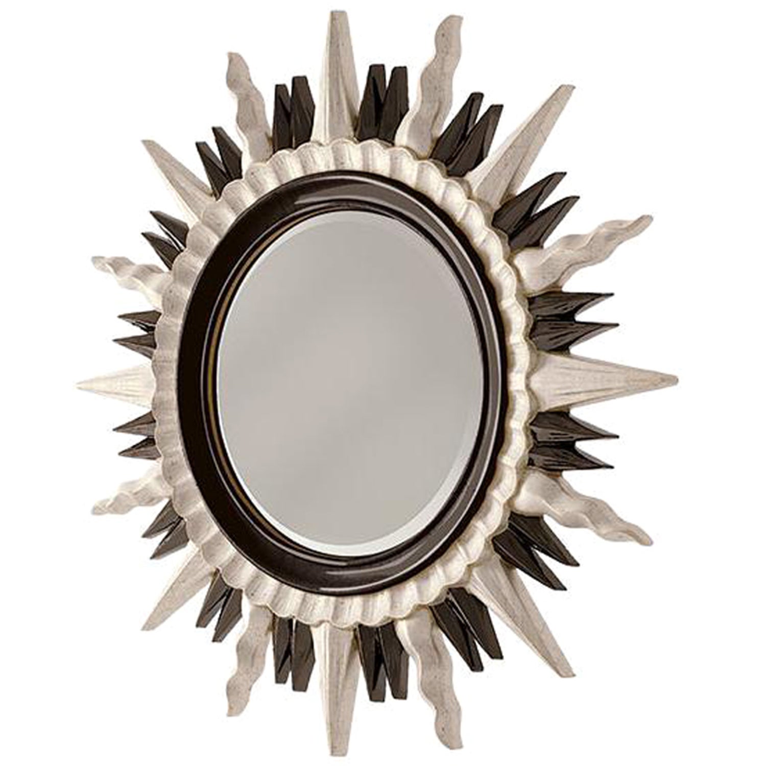 21st Century Carpanese Home Italia Mirror with Wooden Frame Neoclassic,  5029 For Sale at 1stDibs