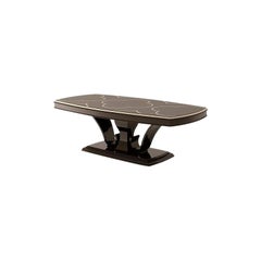 21st Century Carpanese Home Italia Table with Wooden Base Neoclassic, 6155