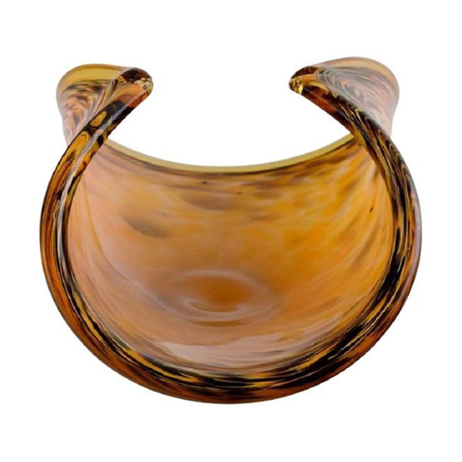 Large Murano Bowl in Polychrome Mouth-Blown Art Glass, 1960s / 70s at  1stDibs