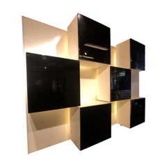 Roberto Monsani for Acerbis Illuminated Wall Unit