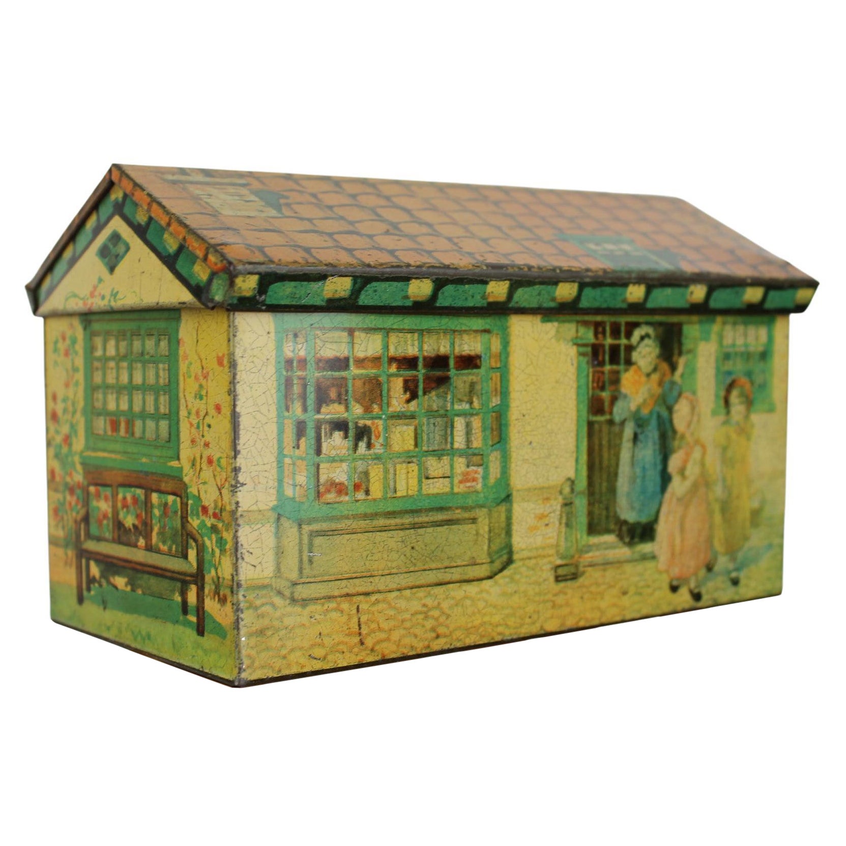 Biscuit Tin House, 1940s For Sale